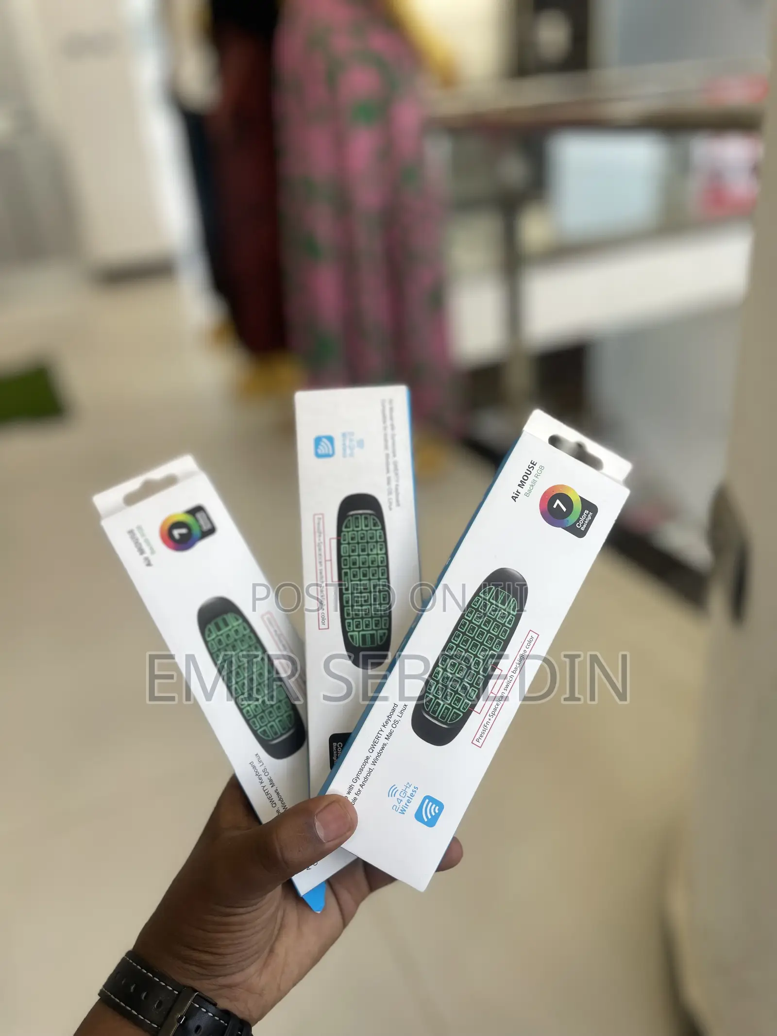 Air Mouse Tv Remote With Back Light