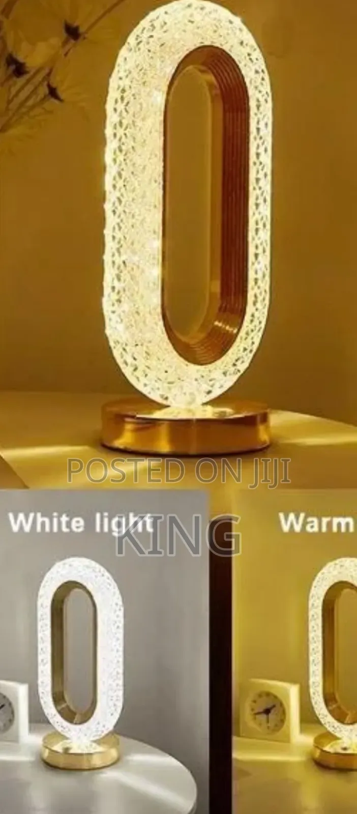 Oval Led Table Lamp