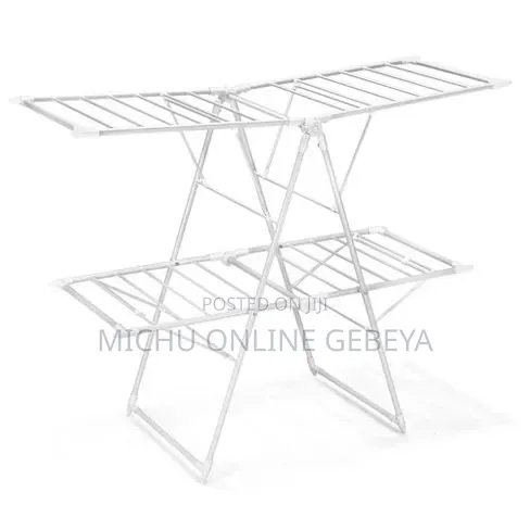 ባለ 4 Wing Clothes Drying Rack የቱርክ የልብስ ማስጫ/Free Delivery