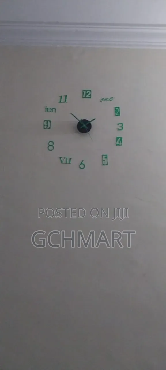 Wall Watch Creative Silent Wall Clock 3 D Decorative Clock Home Decor