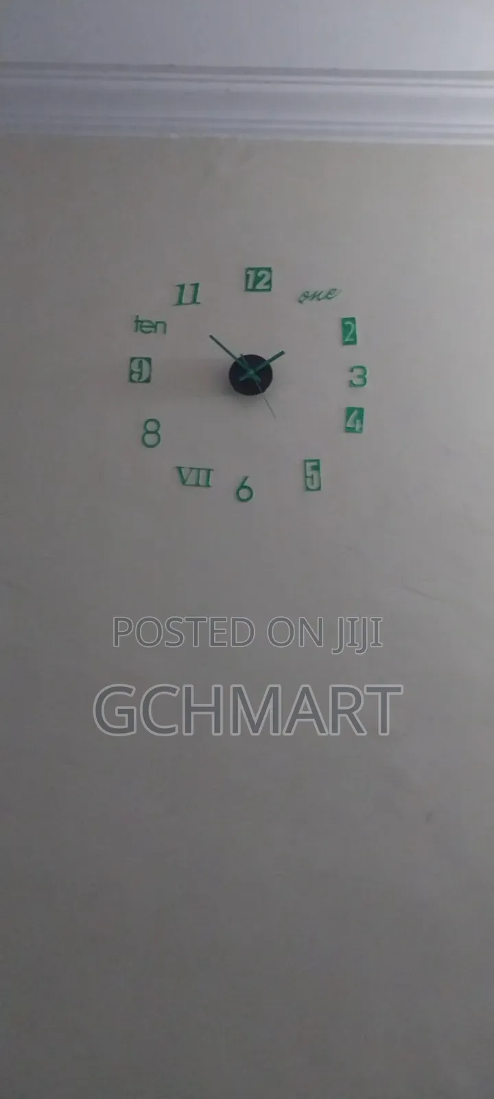 Wall Watch Creative Silent Wall Clock 3 D Decorative Clock Home Decor