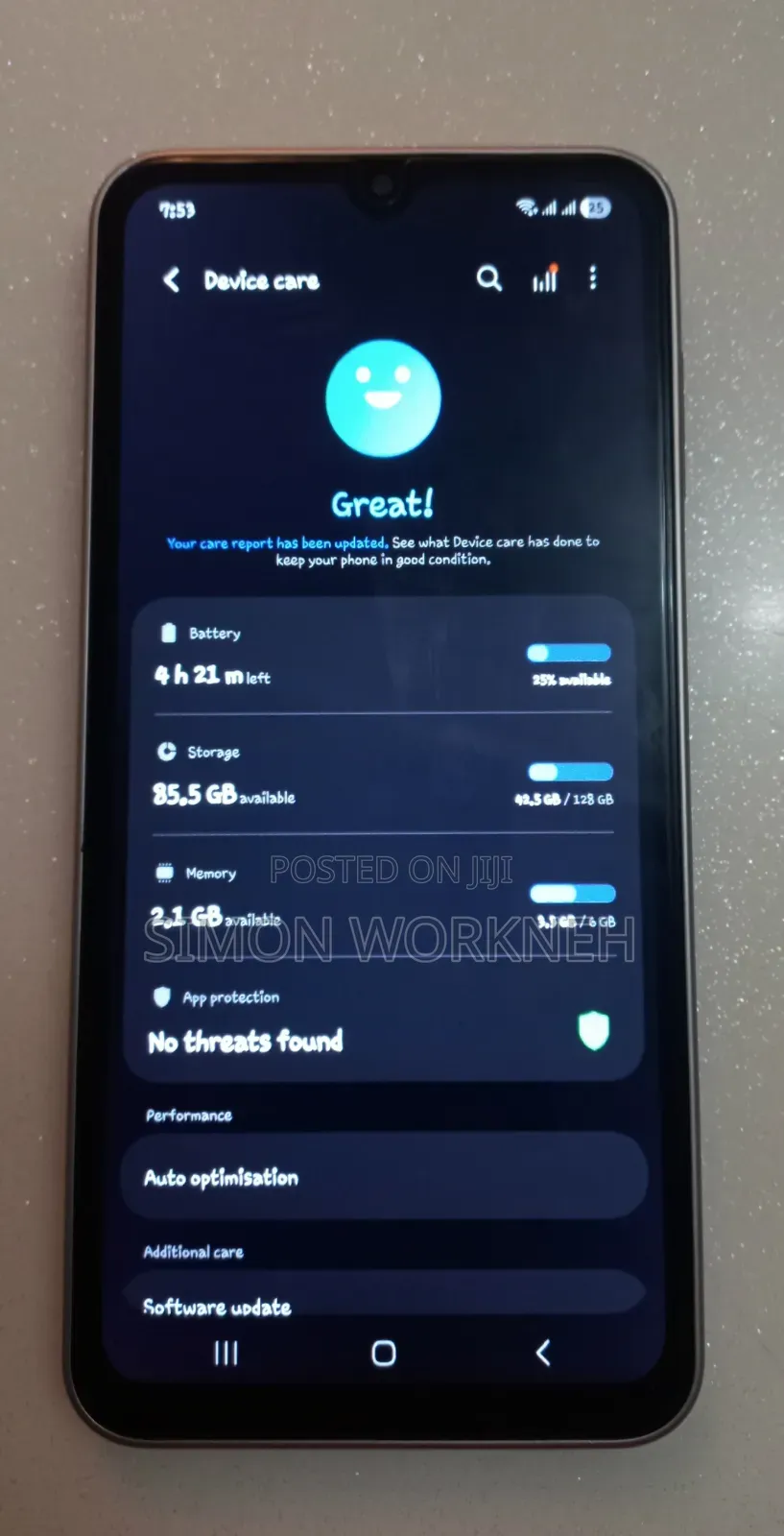 Samsung Galaxy M16 128 GB Rose Gold