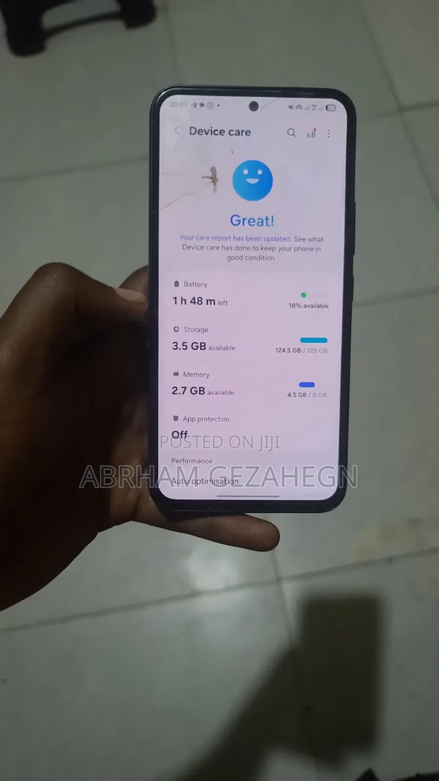 Samsung Galaxy A54 5G 128 GB Black