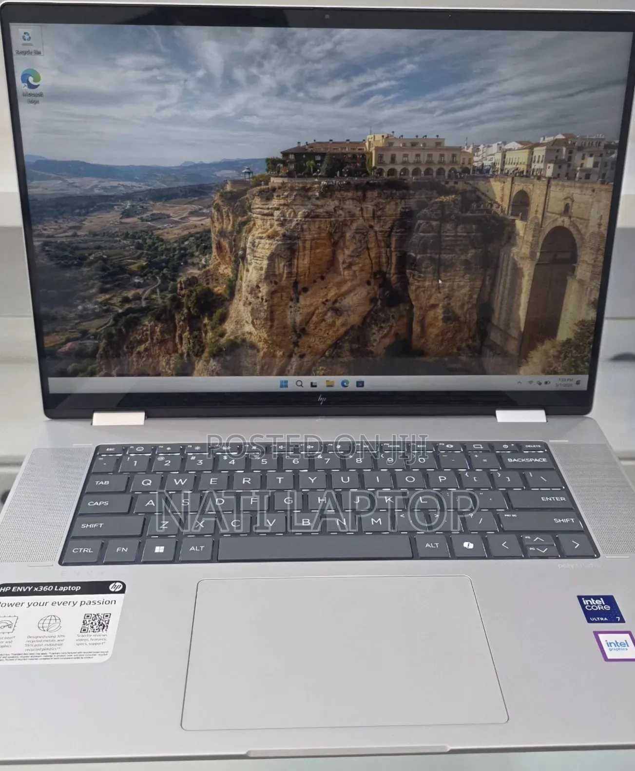 New Laptop HP Envy X360 16GB Intel Core 7 SSD 1T