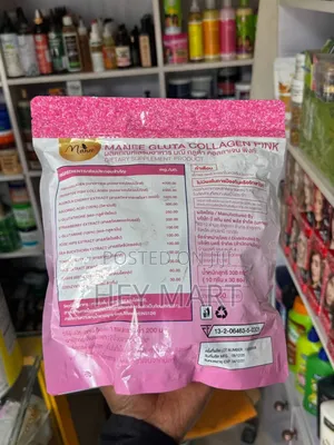 Manee Gluta Collagen Pink Dietary Supplement Powder