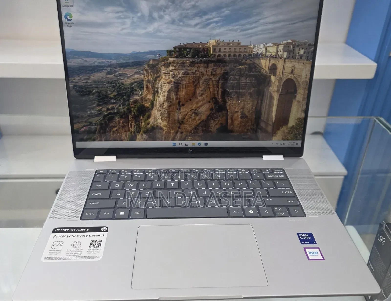 New Laptop HP Envy X360 16GB Intel Core 7 SSD 1T
