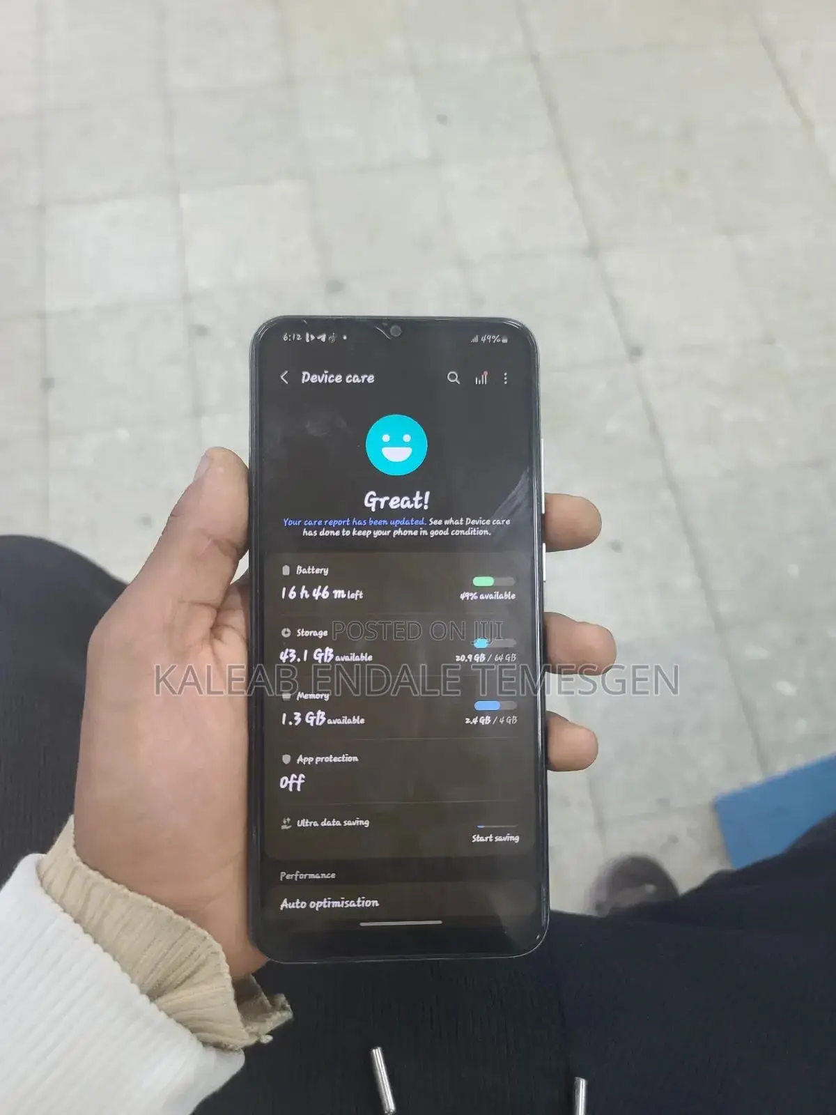 New Samsung Galaxy A04 64 GB Gray