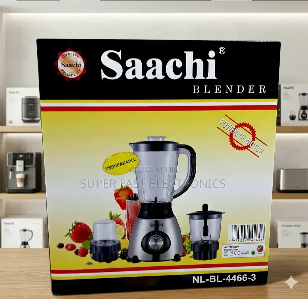 Saachi Juicer 3-in-1 Blender Nl-Bl-4466-3