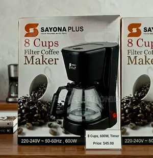 Sayona 6-Cup Drip Coffee Maker | SDC-4580