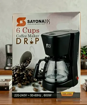 Sayona 6-Cup Drip Coffee Maker | SDC-4580