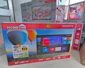 Homeone 55" Smart Android Tv Double Glass