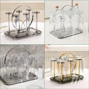 Stainless Steel Glass Holder Rack