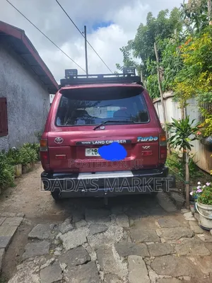 Toyota Land Cruiser 1993 Burgundy
