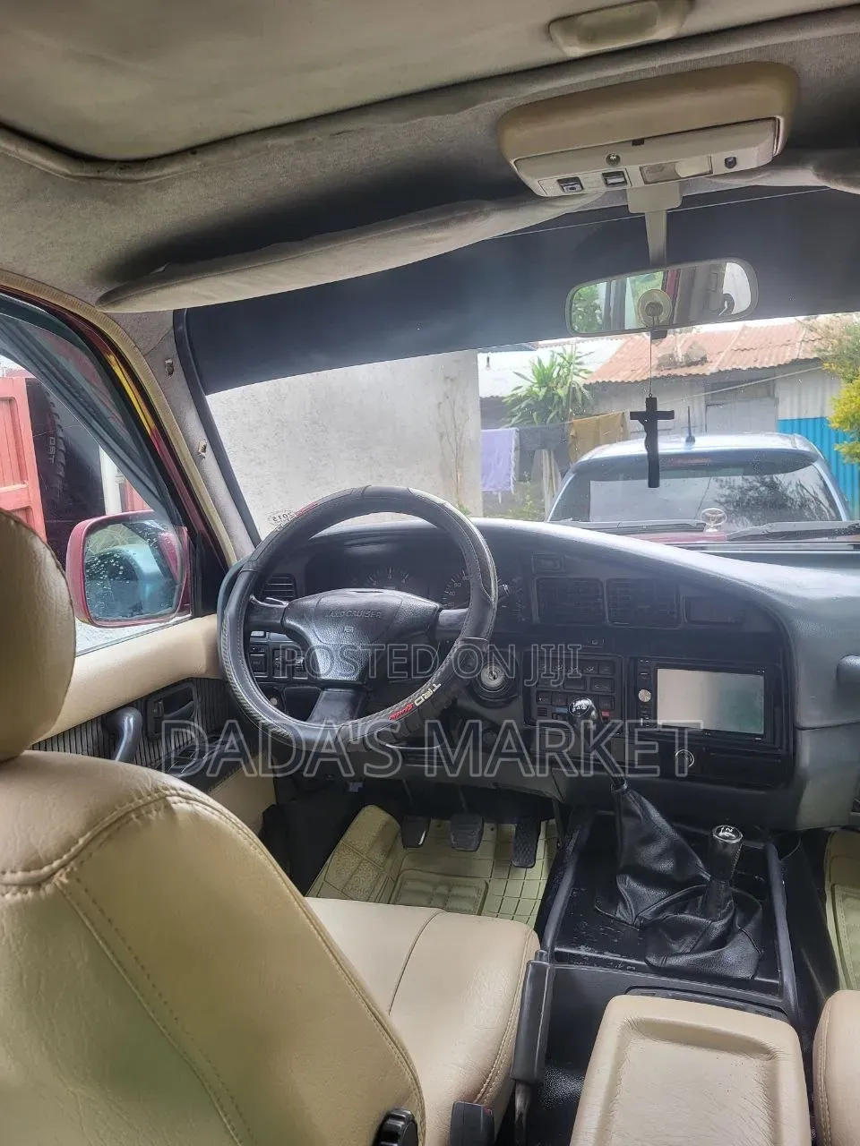 Toyota Land Cruiser 1993 Burgundy