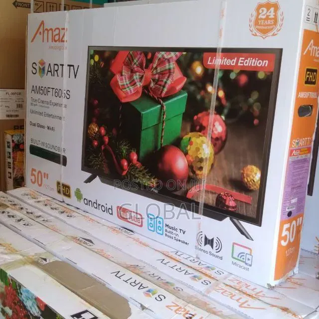 Amaz 50''inch (2160)Hd Smart Tv