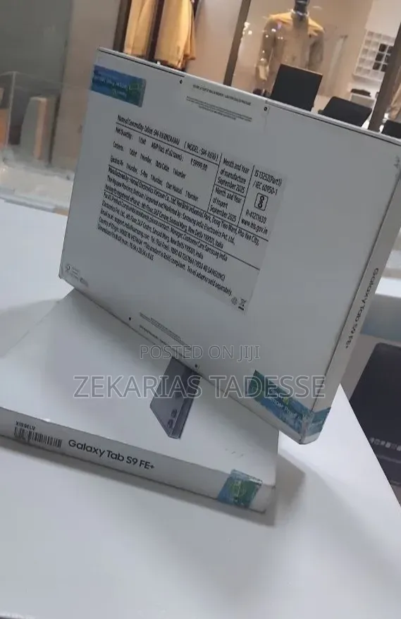 New Samsung Galaxy Tab S9 FE+ 128 GB Silver