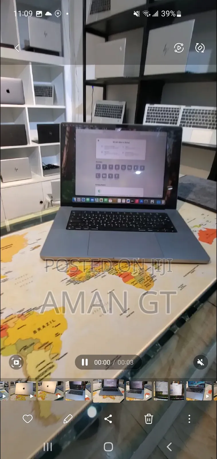 New Laptop Apple MacBook Pro M1 16GB Apple M1 Pro SSD 512GB