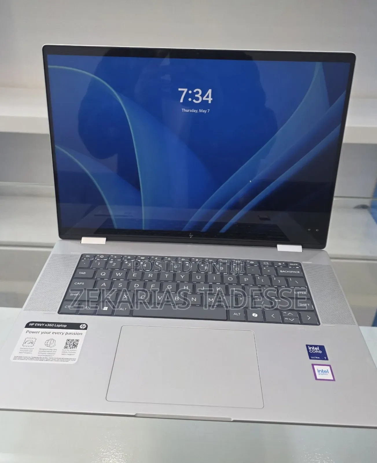 New Laptop HP Envy X360 16GB Intel Core Ultra 7 SSD 1T