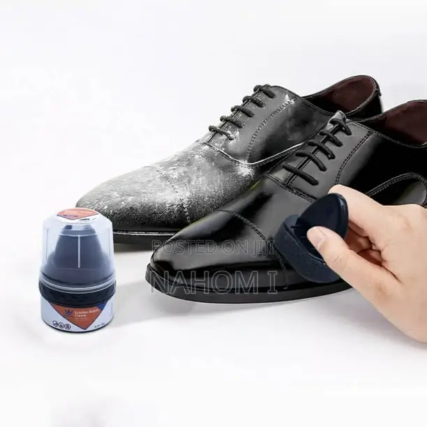 Care Black Shoe Polish