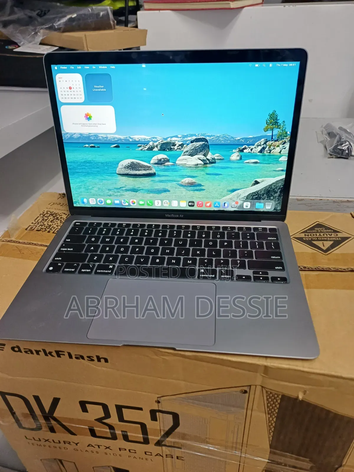 New Laptop Apple MacBook Air 2020 M1 16GB Apple M1 SSD 512GB
