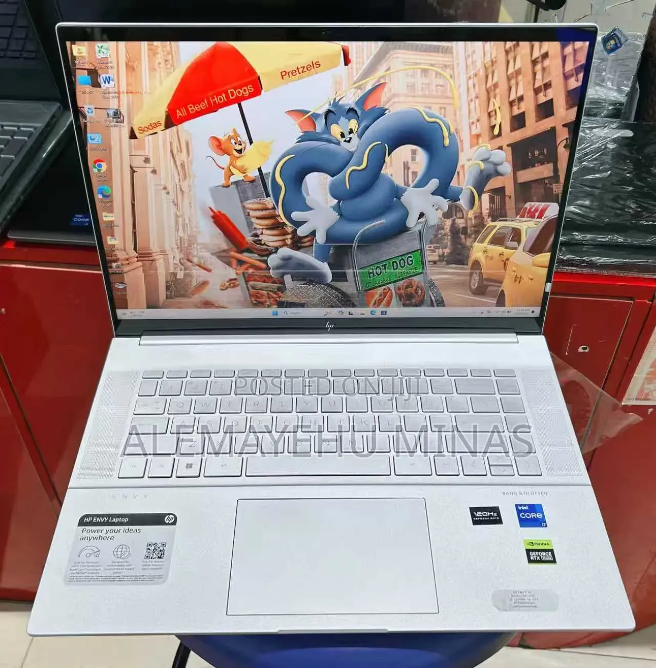 New Laptop HP Envy 16 Gaming 16-h1023dx 16GB Intel Core i7 SSD 512GB