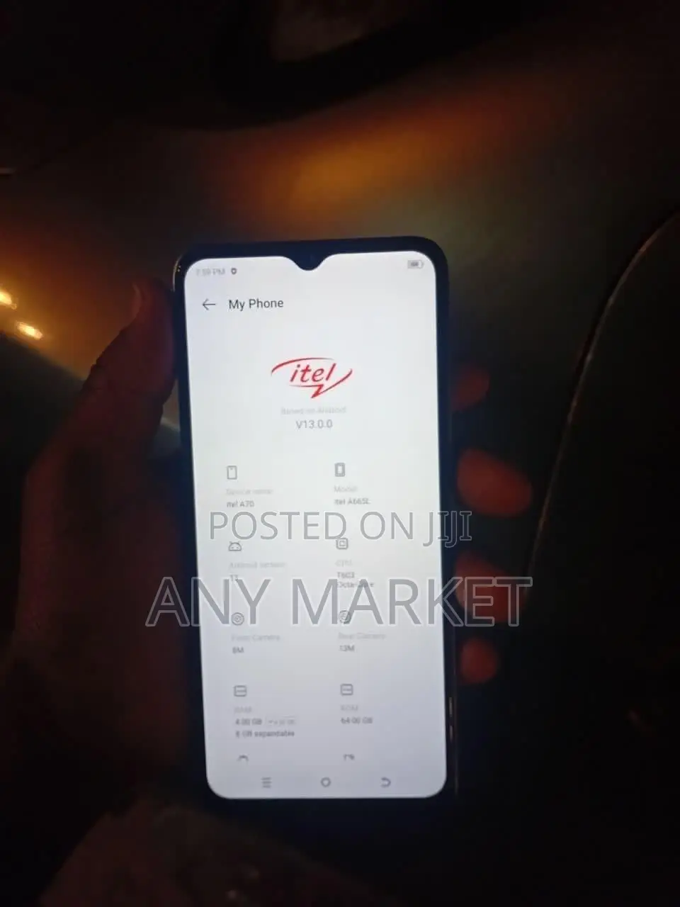 Itel A70 128 GB White