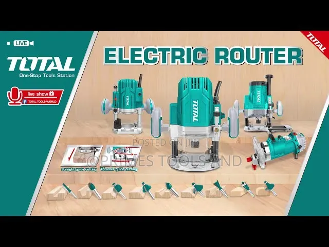 Total Electric Wood Router – High Precision