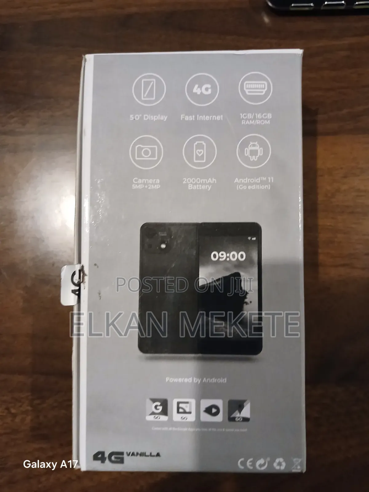 New Safaricom Neon Ray Pro 16 GB Black