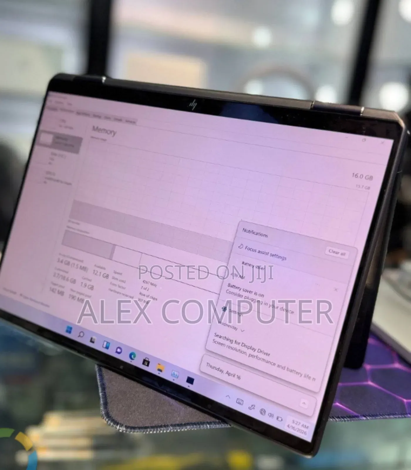 New Laptop HP Spectre X360 13 16GB Intel Core i7 SSD 1T