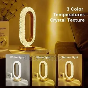 Brand New Design Oval Led Table Lamp የጠረንጴዛ መብራት