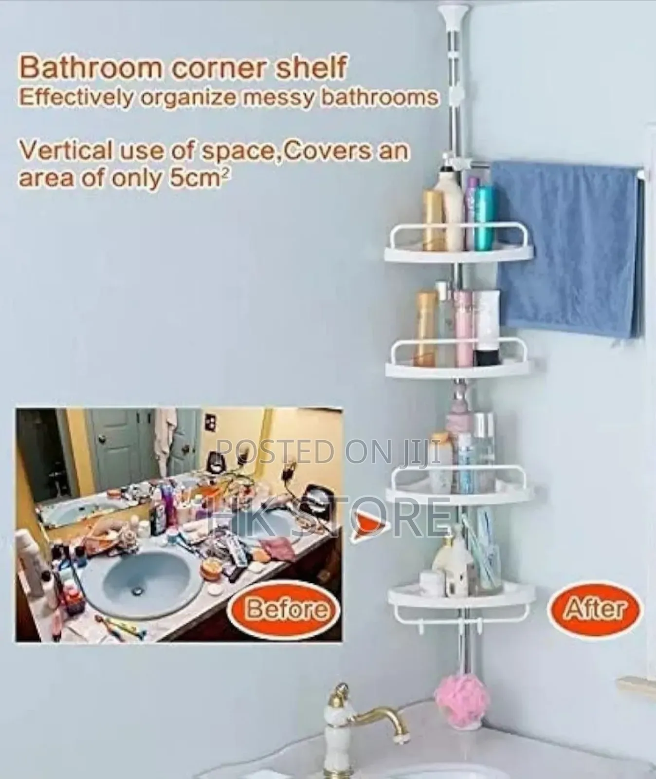 Premium Bathroom Storage Rack
