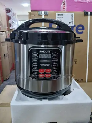 Pressure Cooker Sokany 13l Electric Pressure Cooker (Model Sk-2404).
