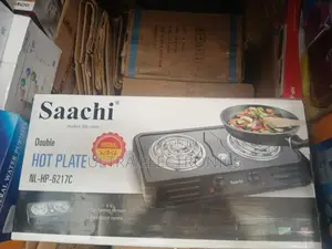 Stove Saachi Nl-Hp-6217c Double Hot Plate With 2000w of Power.