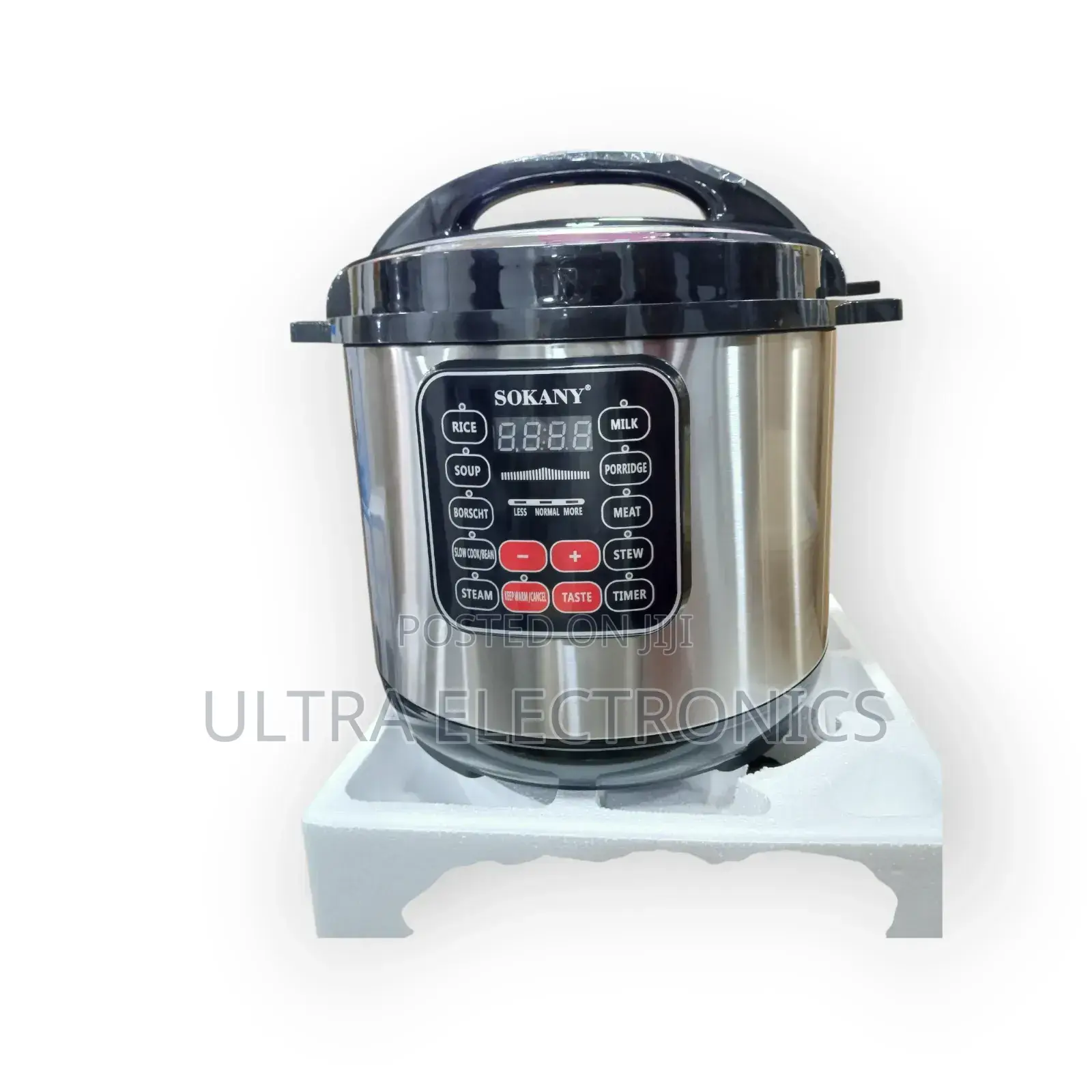 Cooker, Sokany Digital Electric Pressure Available 3 Liters (1600w).