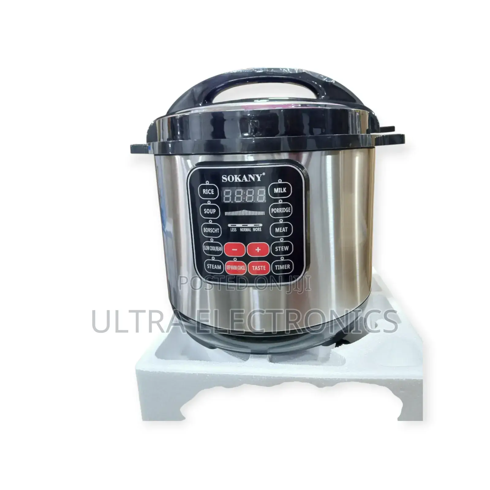 Cooker, Sokany Digital Electric Pressure Available 3 Liters (1600w).