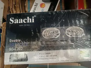 Stove,Saachi Double Burner Electric Hot Plate Model Sc-C202
