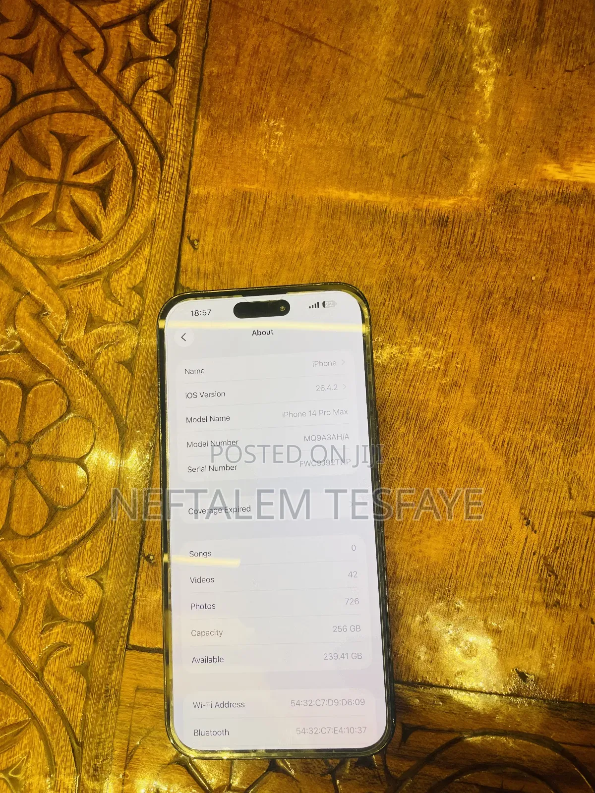 Apple iPhone 14 Pro Max 256 GB Purple