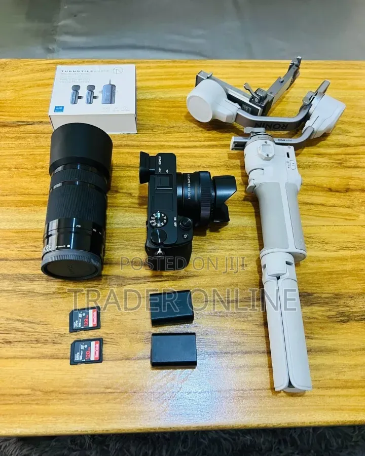 Camera, Gimbal, Mic With Full Accessory - New Packed Imported - Usa