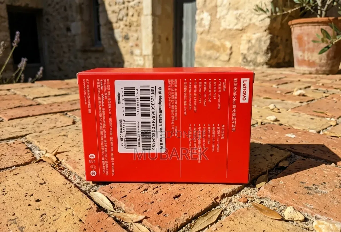 Limited Stock: Lenovo Thinkplus Earbuds - Secure Fit for Sports