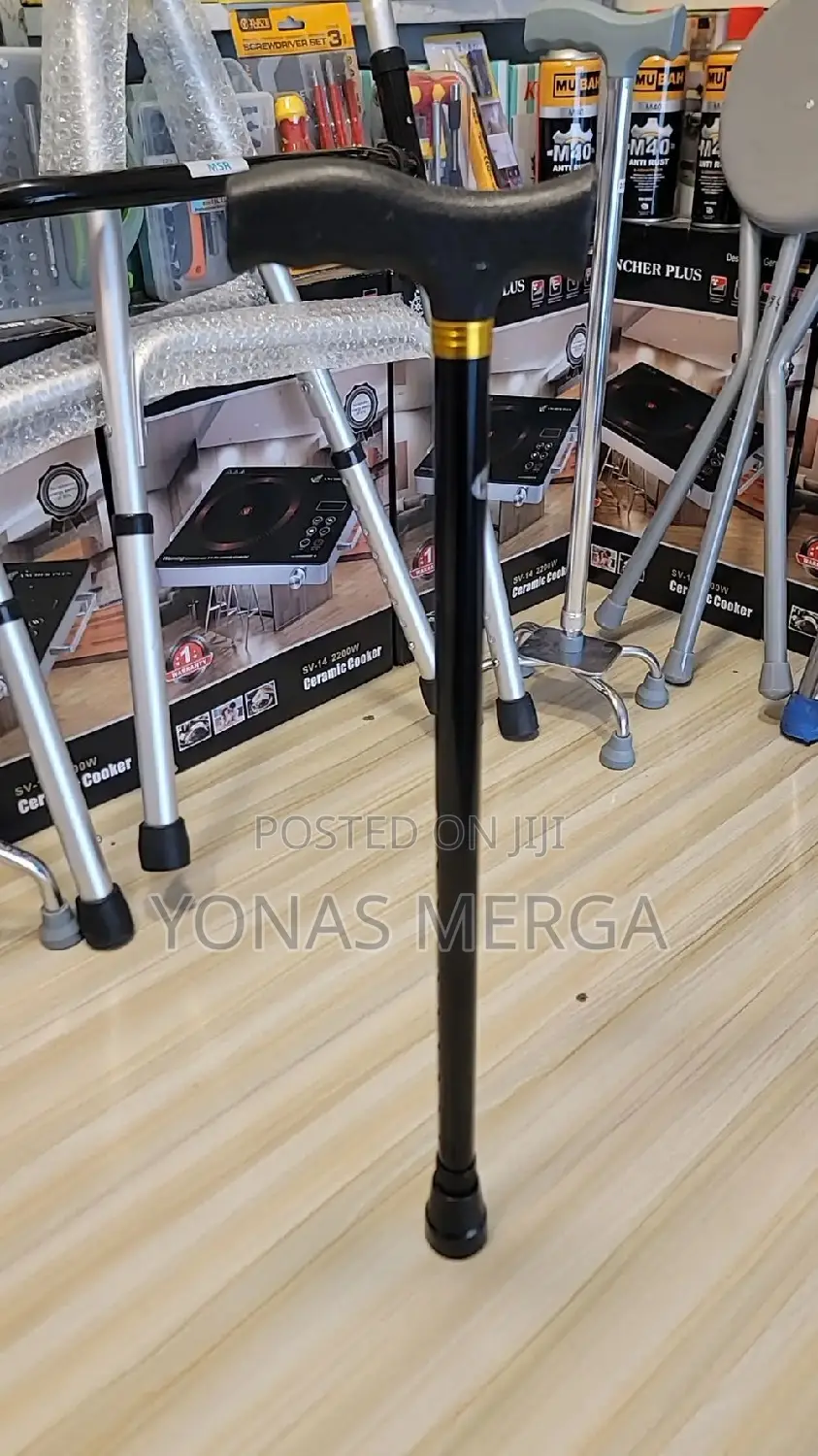 Most Foldable Canes Are Made From Lightweight Materials Like Aluminum