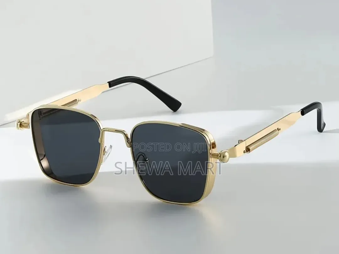 Metal Frame Fashion Glasses for Men and Women, Suitable for Events