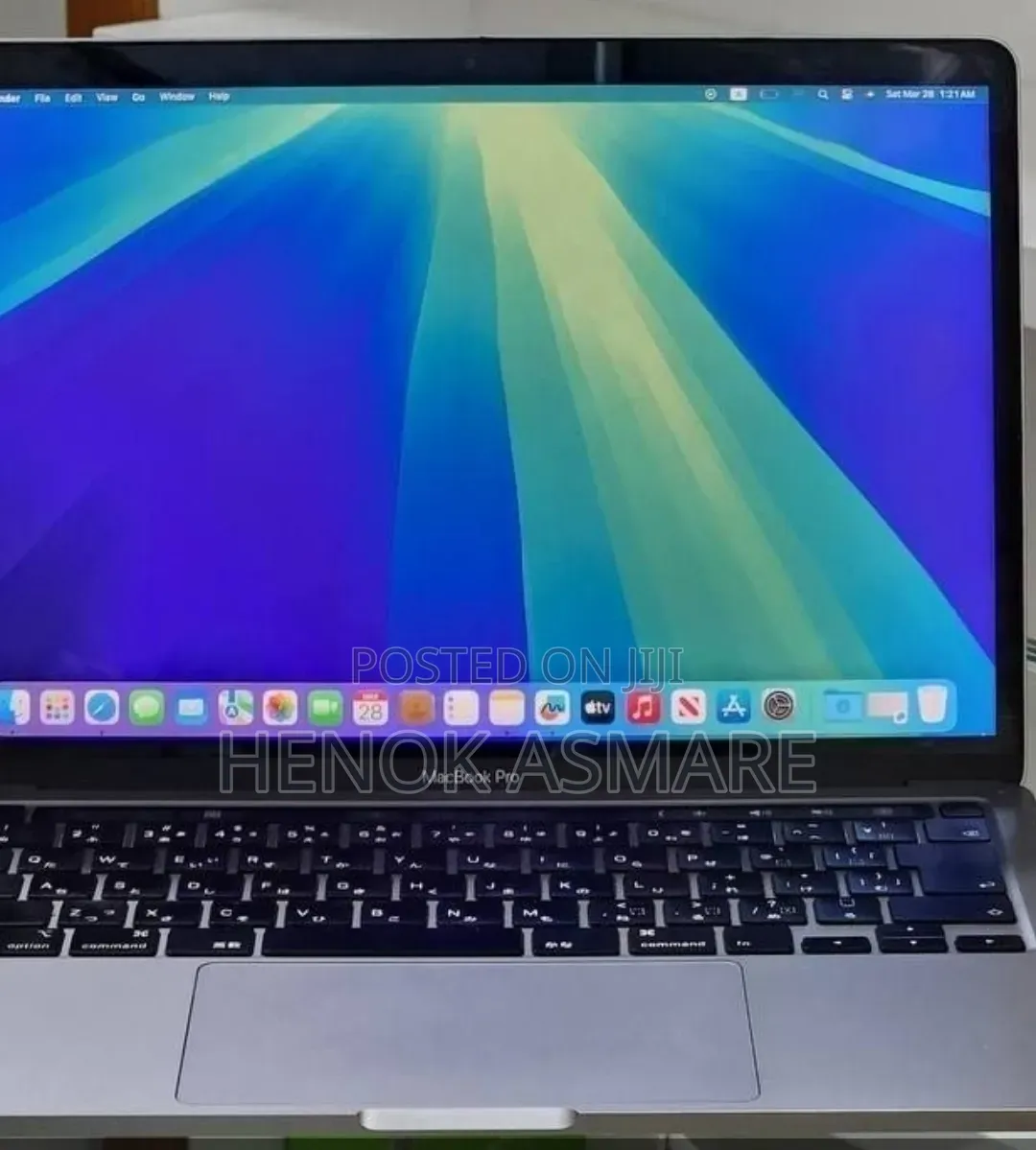 New Laptop Apple MacBook Pro M1 8GB Intel Core i5 SSD 512GB