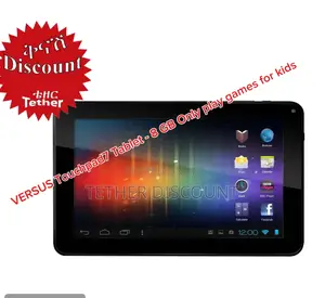 Tablet 8 GB Black