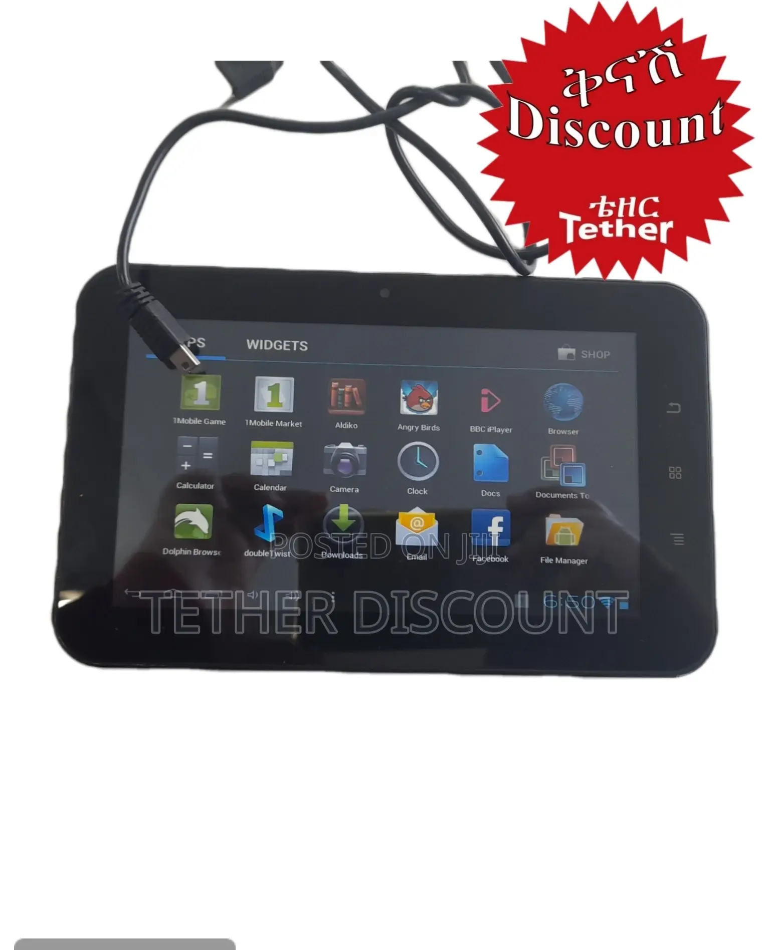 Tablet 8 GB Black