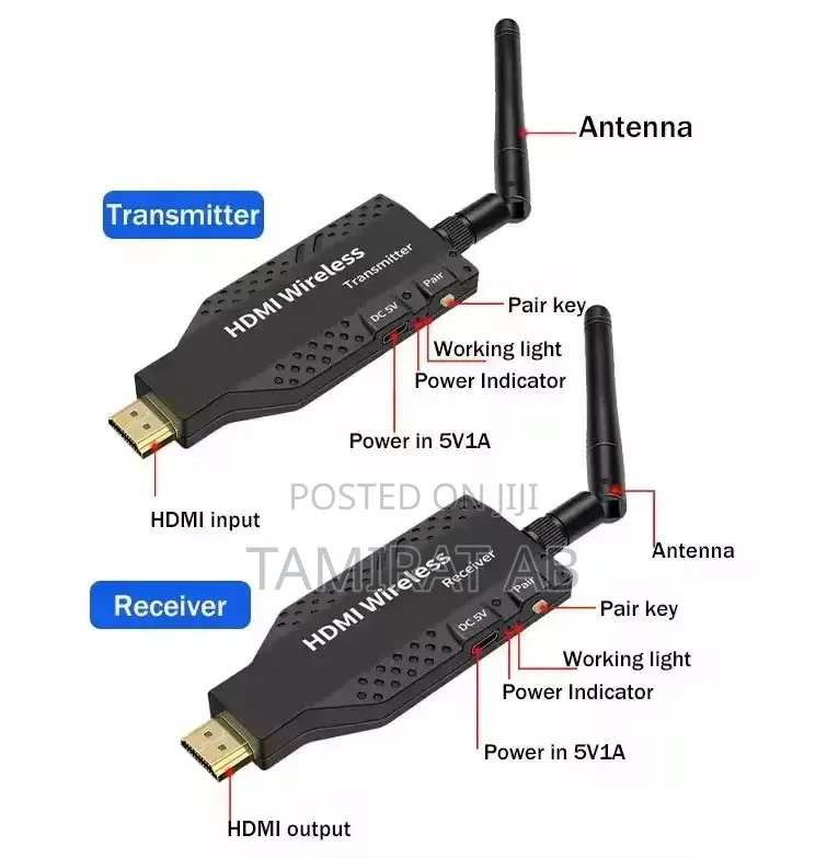 150m Long Range 1080p Wireless Hdmi Extender