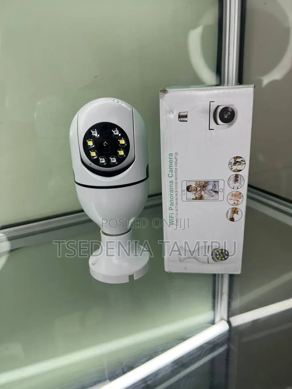 የደህንነት ካሜራ(Bulb 360°Camera)