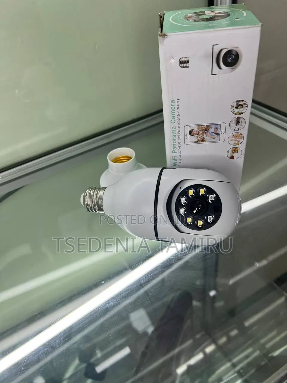 የደህንነት ካሜራ(Bulb 360°Camera)