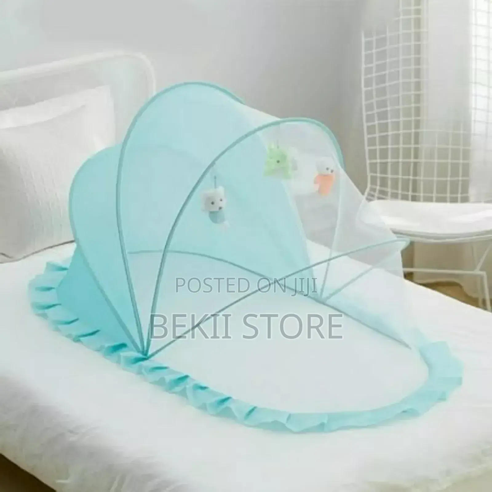 Foldable Baby Mosquito Net Tent Bed የሕፃናት የወባ መከላከያ ድንኩዋን