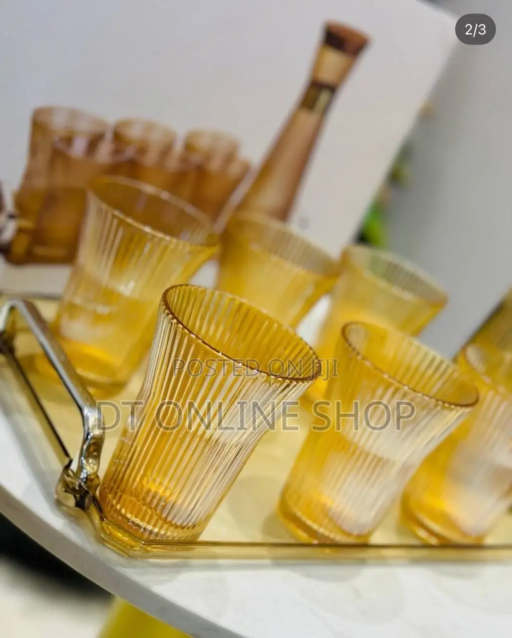 8 Pieces Glass Drinking Set