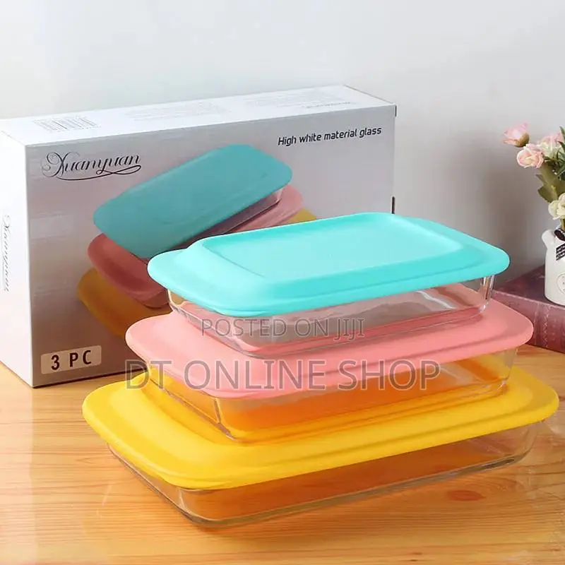 Borosilicate Glass Baking Dishes With Lid